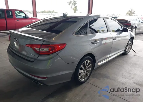 2017 Hyundai Sonata Sport z USA, uszkodzony, nr VIN 5NPE34AF1HH495637